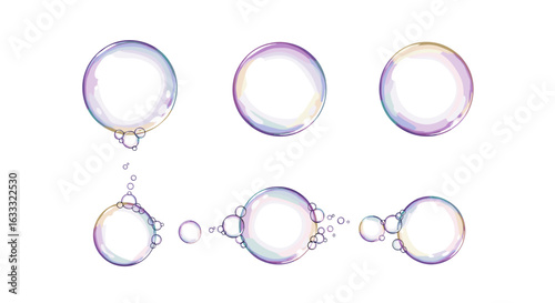 Bubbles soap bubbles water bubbles iridescent bubbles colorful bubbles
