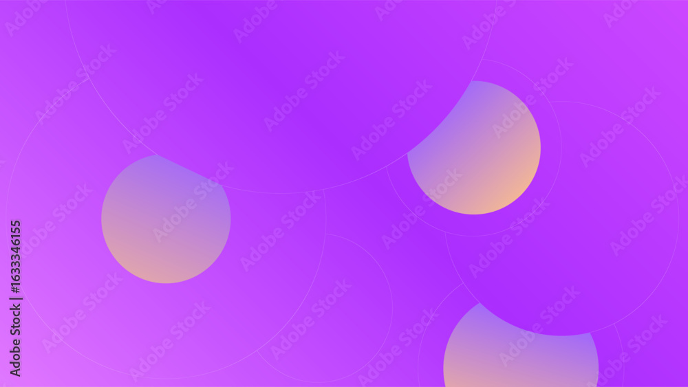 Obraz premium ABSTRACT BACKGROUND ELEGANT PURPLE GRADIENT SMOOTH LIQUID COLORFUL DESIGN WITH CIRCLE LINES GEOMETRIC SHAPES VECTOR TEMPLATE GOOD FOR MODERN WEBSITE, WALLPAPER, COVER DESIGN 