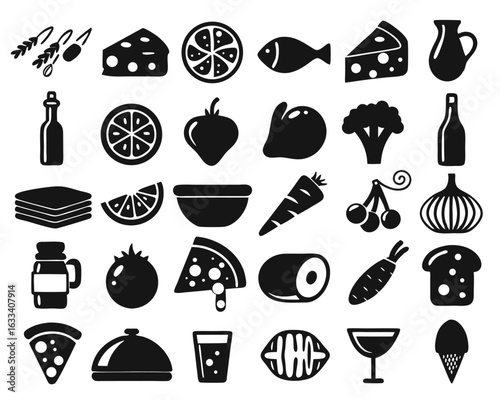 Charming hand drawn italian food collection featuring mediterranean lunch delights isolated on transparent background
