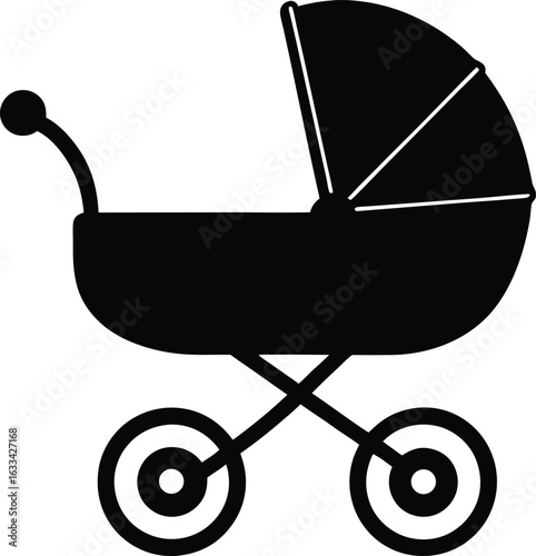 Baby Stroller Icon