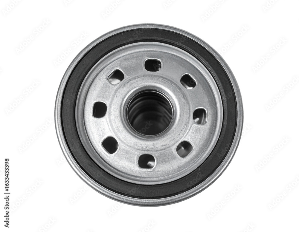 Obraz premium Get pristine engine performance with this essential automotive oil filter replacement part