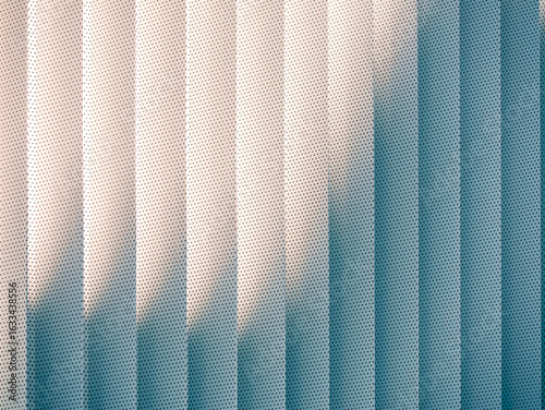 Architecture details white metal wall shade shadow lighting contrast Abstract background