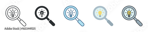 Opportunity Icon Set Multiple Style Collection