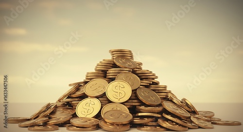 Wallpaper Mural 黄金の硬貨の山 Torontodigital.ca