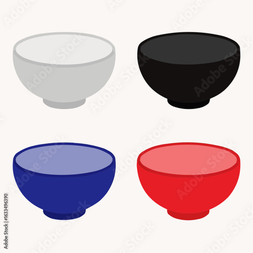 set of bowls