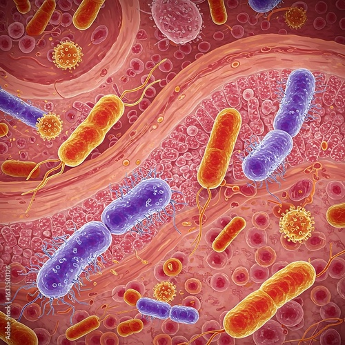 腸内細菌叢 顕微鏡画像