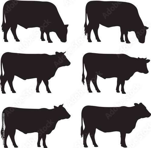 Cow Silhouette Vector | Farm Animal Clipart

Dairy Cow Silhouette | Rustic Farm Design

Standing Cow Silhouette | Livestock Animal Art

Black Cow Silhouette | Cattle Vector Illustration

Cow Outline S