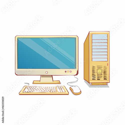 Classic Computer Workspace
