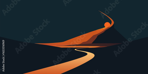 Dynamic abstract smoke trail design with a gradient of dark gray to glowing orange perfect for modern backgrounds and energetic concepts