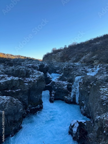 Ice river in Icealand.