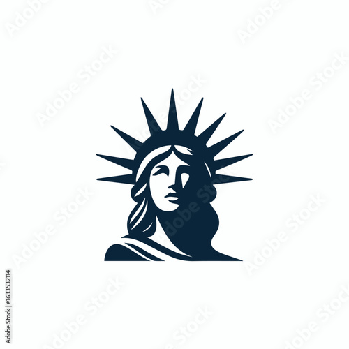 Liberty lady logo
