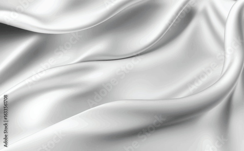 Light dropped elegant silk fabric background. Textile texture. Vector illustration	