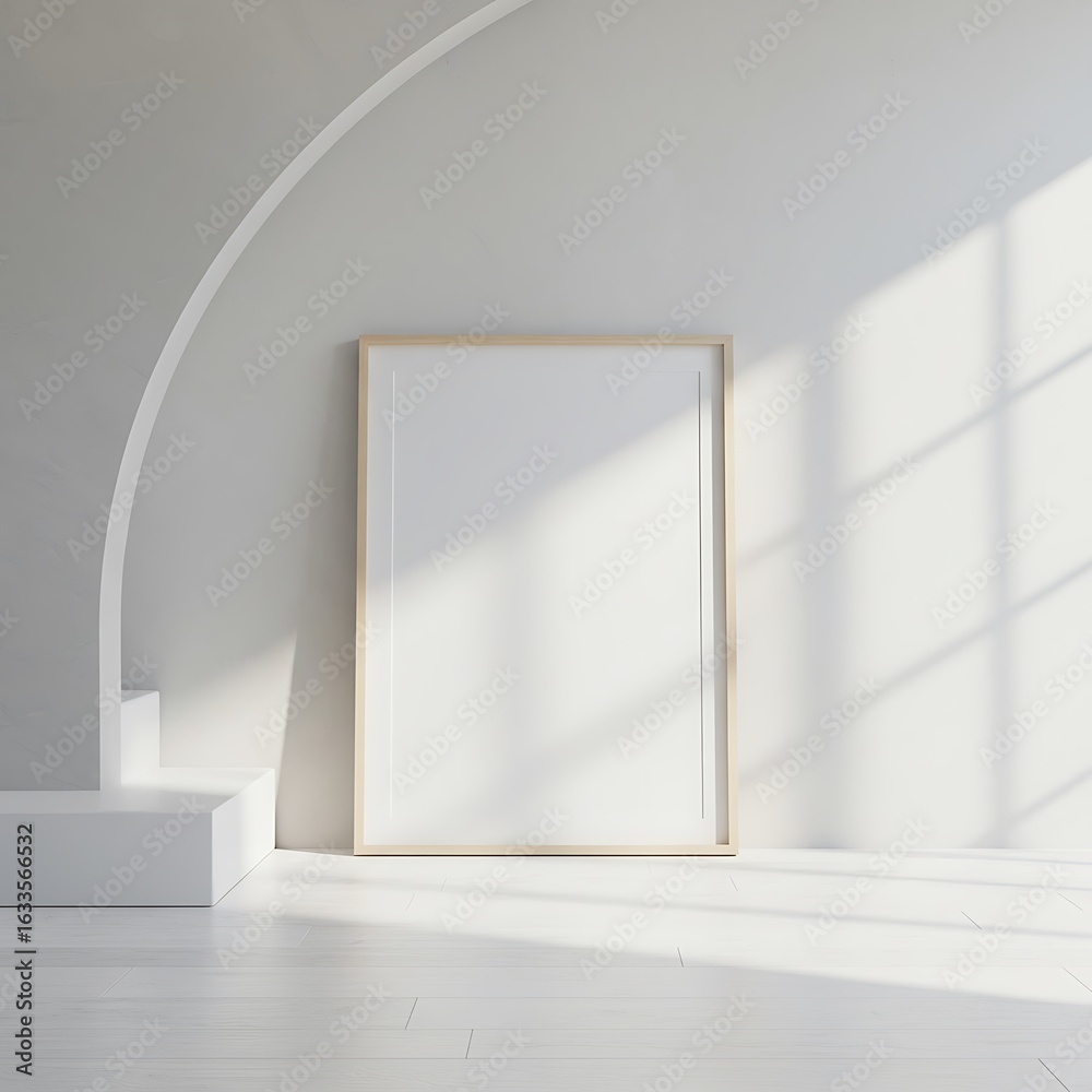 Obraz premium 光と影の静寂