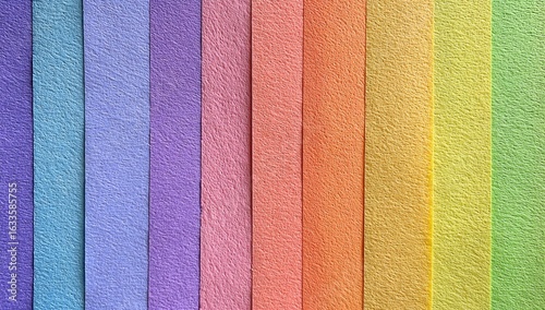 Colorful paper stripes background, craft texture