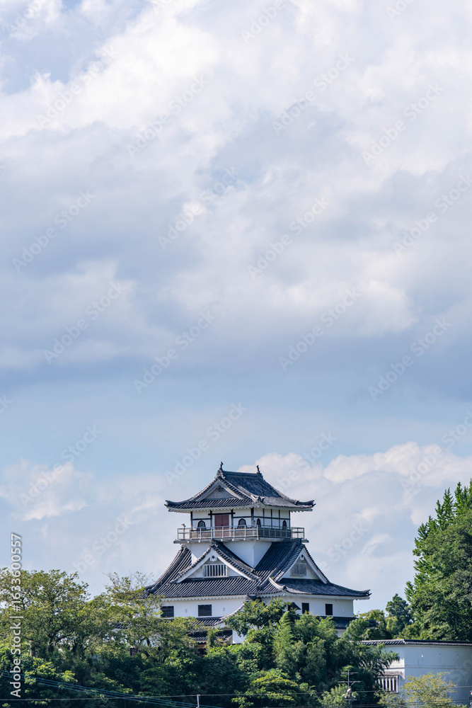 Obraz premium 高城(月山日和城)