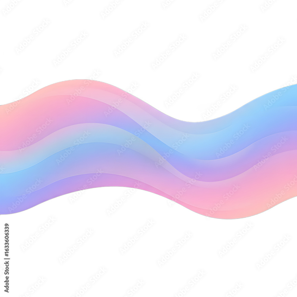 Obraz premium abstract blue wave background
