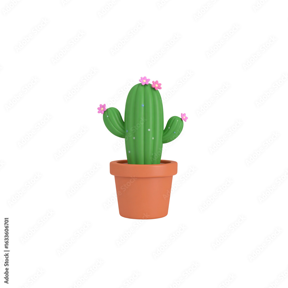 Obraz premium A vibrant pink hyacinth plant in a terracotta pot blooms in the spring