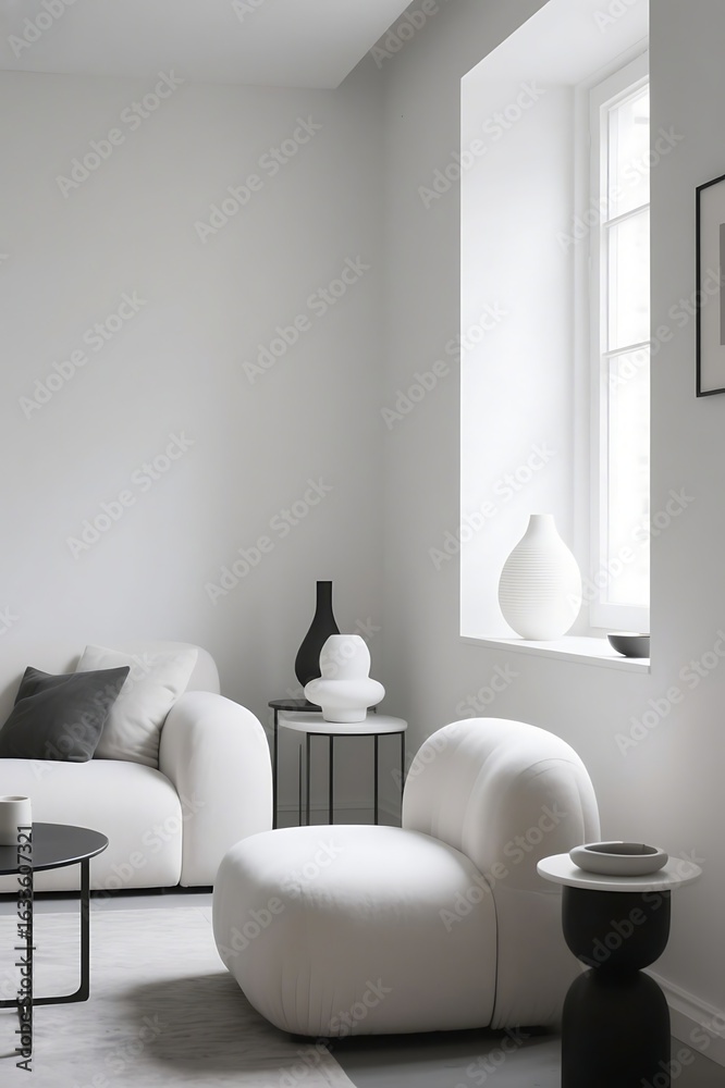 Obraz premium Minimalist Interior Design Elements