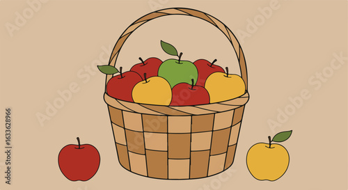 Basket of apples