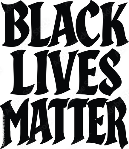 Powerful black lives matter typography t shirt design celebrating equality justice and social change movement isolated on transparent background