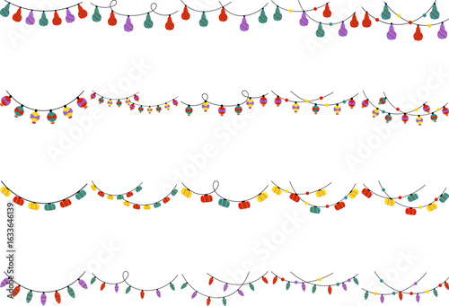 Diwali Lights Illustration