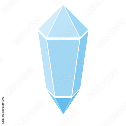 シンプルな宝石のイラスト