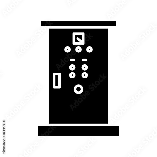 Motor starter unit icon