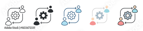 Change Icon Set Multiple Style Collection