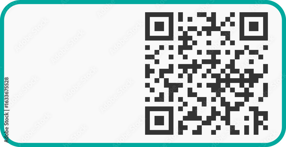 Fototapeta premium 큐알 코드 프레임