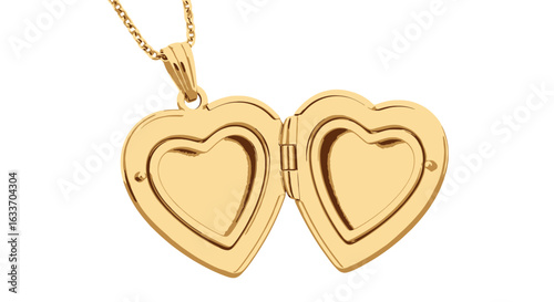 Shop heart locket necklace gold pendant for women valentines day
