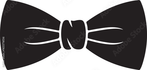 Bow tie icon vector