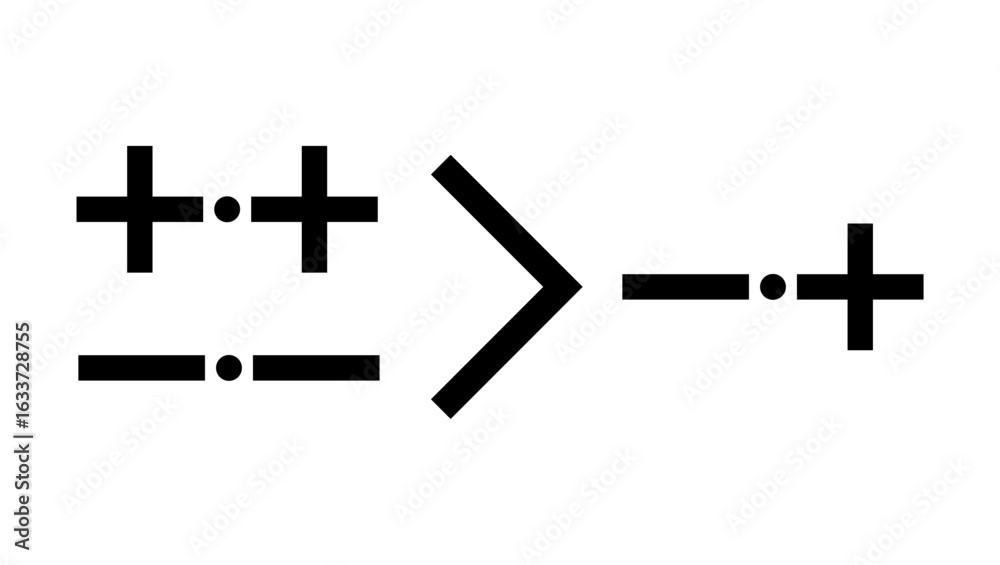 Fototapeta premium formula for good, black isolated silhouette