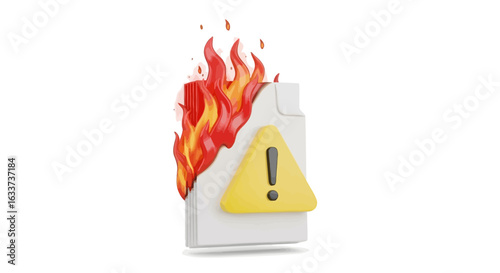 Burning Document: Deletion Alert and Expired File Concept