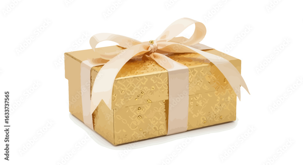 Obraz premium Arabic Gift Box: Eid and Ramadan Charity Concept