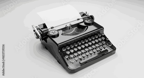 Vintage Typewriter: Writing, Blogging, and Storytelling Themes