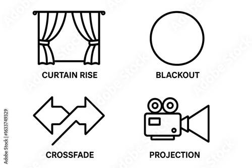 Squirrel habitat icons set with solid filled vector illustrations of natural shelters including tree hole, ground burrow, leaf nest, log pile, wildlife environment symbols