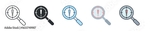 Issue Tracking Icon Set Multiple Style Collection