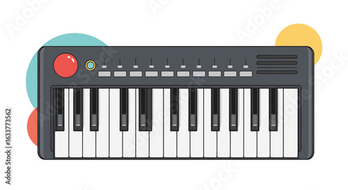 Discover the joy of music with a fun compact portable electronic keyboard instrument for beginners and kids