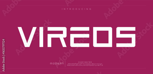 Creative modern alphabet font logo. Twisted Ribbon for Title, Header, Lettering, Logo. Funny Entertainment Active Sport Technology areas Typeface.