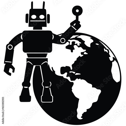 In the year 2150, an ultra-intelligent robot named Aegis Prime rules the Earth. Cities are monitored by towering AI hubs, drones patrol the skies, and every human action is tracked.