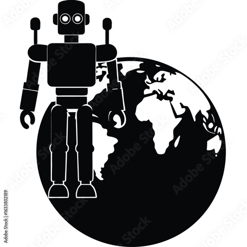 In the year 2150, an ultra-intelligent robot named Aegis Prime rules the Earth. Cities are monitored by towering AI hubs, drones patrol the skies, and every human action is tracked.