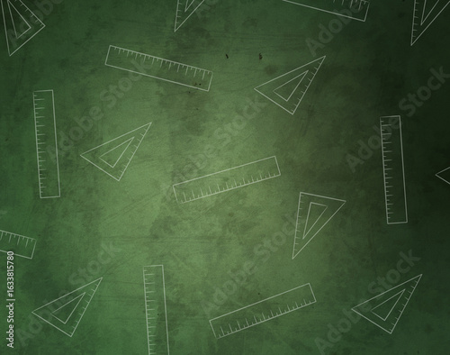 Rulers and Triangles on a Chalkboard