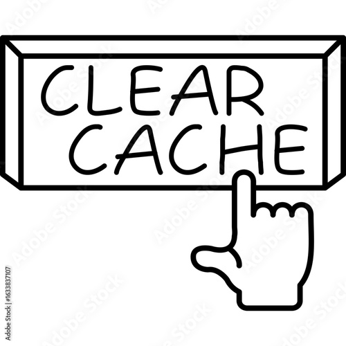 Clear Cache Icon