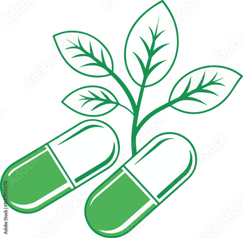 capsul leaf natural alternative medicine