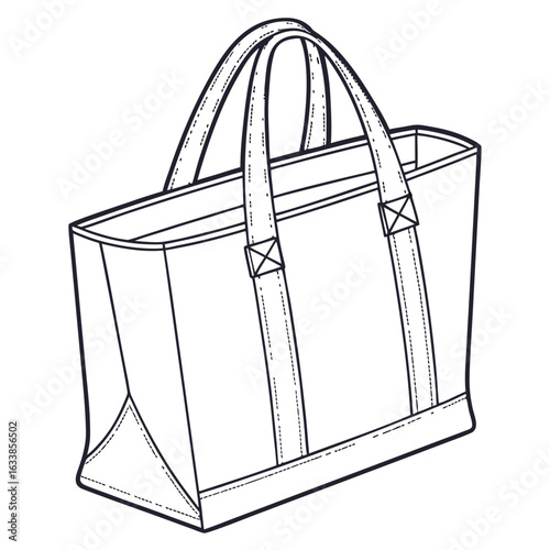 shopping bag vector illustration