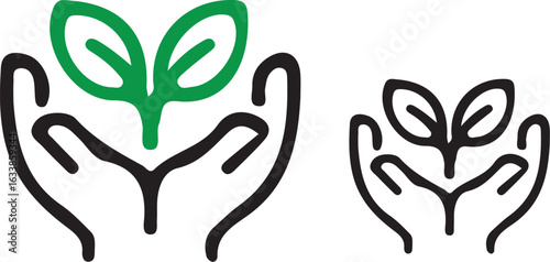 Green capsule and leaf concept for herbal medicine and natural remedies illustration against a plain white background