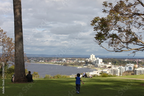 people walking in the park