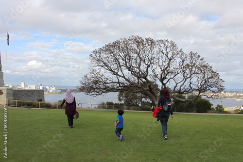people in the park