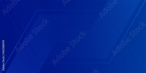 Abstract Hexagon Blue Tech Finance Fintech Background Abstract Pixel Pattern. Style blue modern simple art good