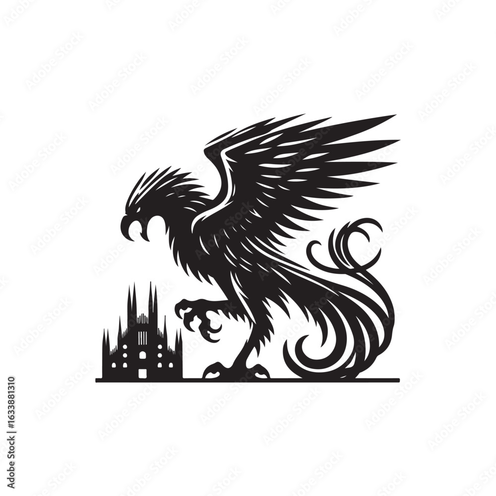 Obraz premium Zmiulan creature Vector (1).eps